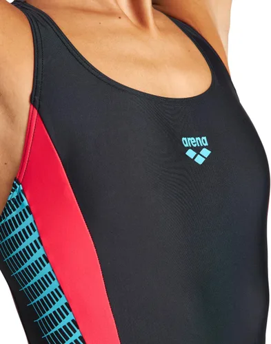 Vista 3 de ARENA Feel - Traje de baño elástico de una pieza con espalda en V para mujer