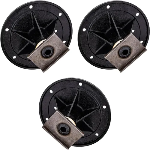 Vista 3 de 8TEN Kit de cuchillas dentadas para Toro 52 pulgadas cortacésped cubierta Z Master Z400 Z449 Z450 Z453 Z500 Z528 Grandstand 74559 74569