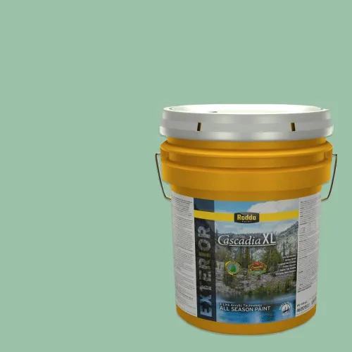 Vista 151 de Rodda Paint CASCADIA XL - Pintura satinada e imprimación para exteriores en uno, cuarto de galón, Aimee