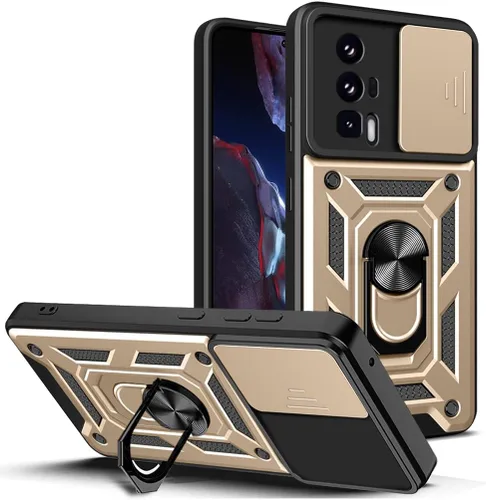 Vista 71 de Compatible con Tecno Camon 18P Bracket Shell, Slide Camera Lens Cover Case Azul