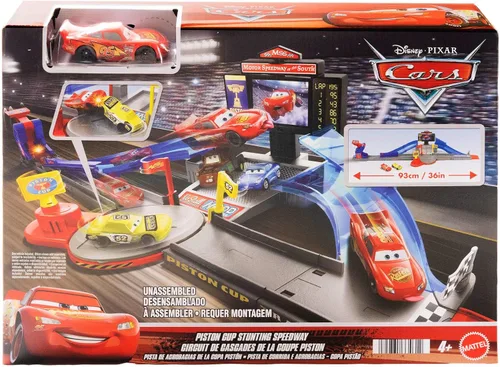 Vista 9 de Mattel Disney and Pixar Cars - Juego de pistones para carreras