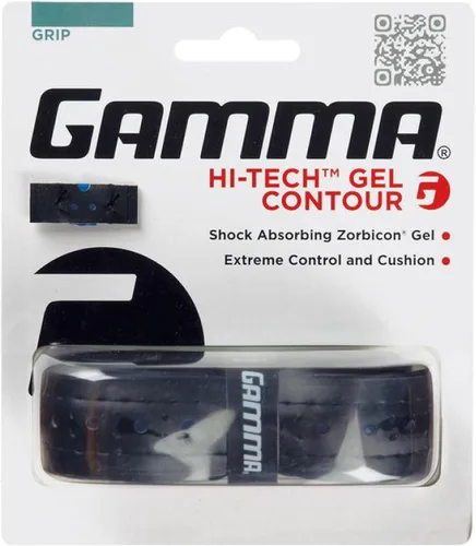 Vista 7 de Gamma Hi-Tech Replacement Tennis Grip, High Traction Feel, Maximum Control, Durable Tennis Racquet Grip, Tacky Surface