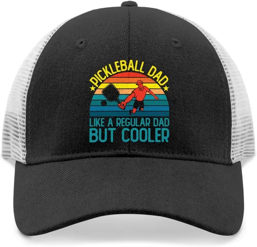 Vista 9 de devor Cap Pickleball Dad Like A Regular Dad But Cooler Dad Hats, Funny Dad Hat for Women