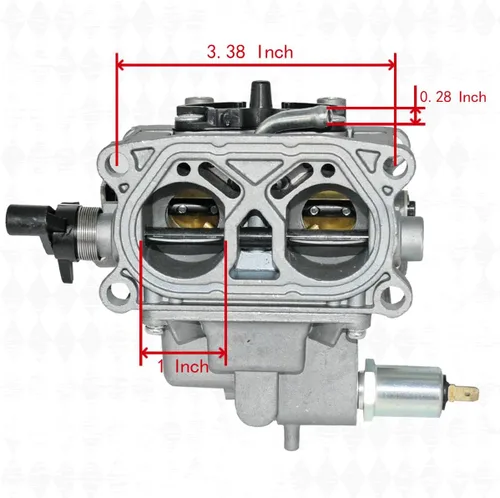 Vista 3 de Carburador 16100-Z0A-815 compatible con Honda 16100Z0A815 16100 Z0A 815 compatible con GXV530U GXV530R GCV530U GCV530 DXA1 DXA JXA3 PXA1 QEA3 Césped