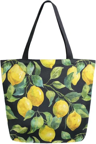 Vista 19 de Chic Funny Cute Pattern Big Handle Extra Large Shoulder Tote Bag for Beach Travel Weekender Gym Grocery Shopping