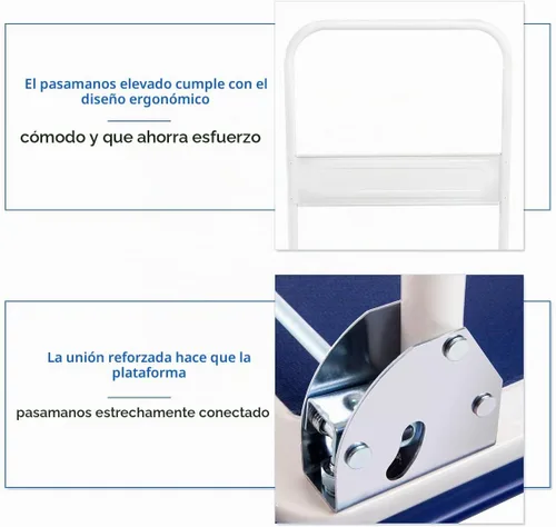 Vista 4 de Giantex, plataforma plegable tipo carrito, carretilla de mano, plegable, para depósito, 660 libras