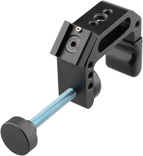 Vista 6 de CAMVATE Soporte de montaje de escritorio con abrazadera C Soporte articulado Cold Hot Shoe Mount