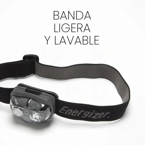 Vista 7 de Energizer PRO-360 Linterna frontal LED, resistente al agua IPX4, linterna de alto rendimiento para exteriores, camping, correr, tormenta, luz LED