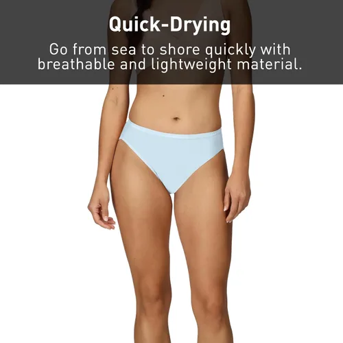Vista 6 de ExOfficio Give-N-Go 2.0 - Calzones tipo bikini para mujer, paquete de 2 unidades - Ropa interior transpirable, duradera y de fácil cuidado