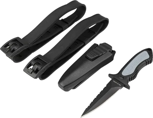 Vista 6 de CRESSI Cuchillo de buceo versátil para buceo, esnórquel, pesca submarina The Grip