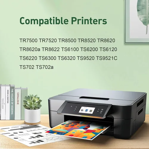 Vista 2 de 280XXL 281XXL Reemplazo para cartuchos de tinta Canon 280 y 281 280XXL 280XXL 281XXL PGI-280XXL CLI-281XXL para cartuchos de tinta Canon TR8620a