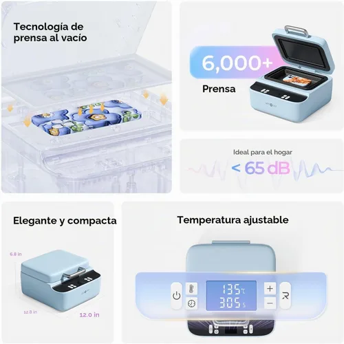Vista 8 de HTVRONT H17 Phone Case Heat Press -3D Vacuum Sublimation for Android Case