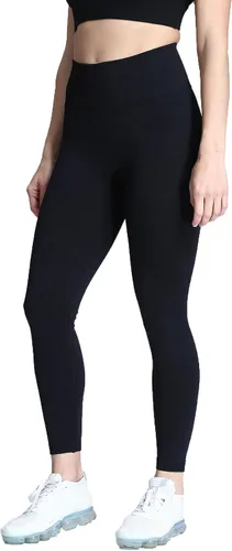 Vista 5 de Aoxjox Leggings sin costuras para mujer, con levantamiento de glúteos, cintura alta, pantalones de yoga para entrenamiento