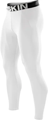 Vista 25 de DRSKIN Men’s Compression Pants (5/4/3 Pack) Quick Dry Tights Leggings Sports Baselayer Running Gym Workout Negro