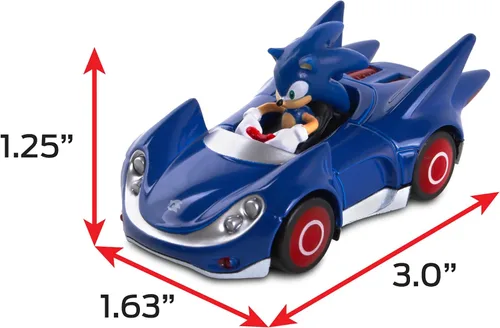 Vista 4 de NKOK Sonic The Hedgehog - Figura fundida a presión (escala 1:64)