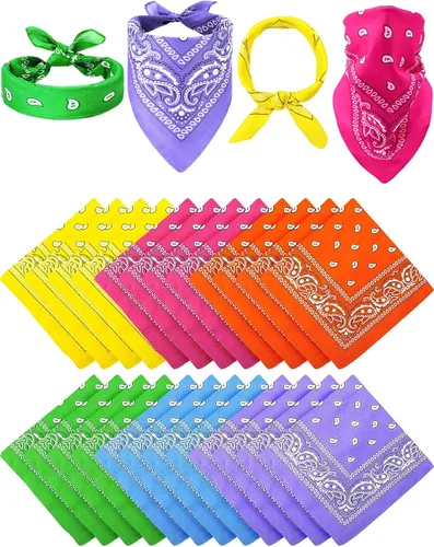 Vista 18 de Unittype 36 bandanas de cachemira 1