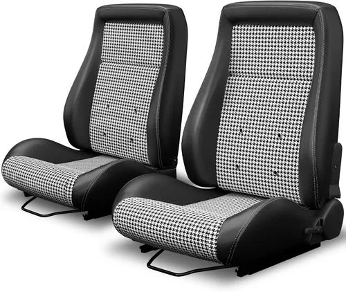 Vista 8 de Asientos universales de carreras, asientos de cubo con deslizadores dobles, asientos deportivos para automóvil, simulador de conducción, asientos