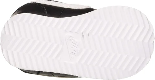 Vista 4 de Nike - Tenis Cortez Basic SL para niño, color blanco y negro