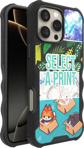 Vista 34 de Smartish Funda para iPhone 12 Pro Max Armor - Gripzilla [resistente + protectora] Funda de agarre delgada y resistente - Black Tie Affair