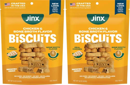 Vista 18 de Jinx - Galletas para perros, golosinas horneadas al horno con caldo