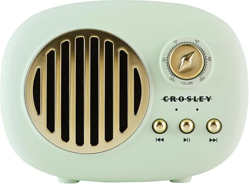 Vista 2 de Crosley CR3044A-MN Piper - Altavoz Bluetooth portátil, color menta