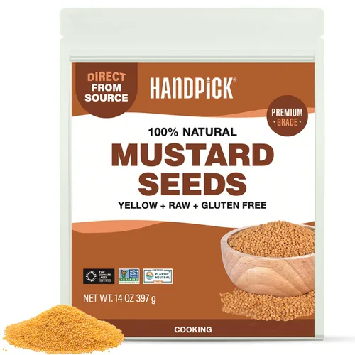 Vista 16 de HANDPICK Ajwain Seeds - Semillas enteras de Carom (14 onzas), veganas, sin gluten, sin OMG, obispos de carom crudas, origen indio, empaquetadas