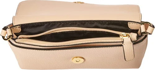 Vista 5 de Calvin Klein Roxy cabra Split solapa de cuero sobre cadena detalle cruzado