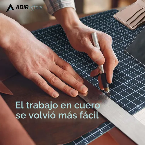 Vista 6 de Adir Professional - Alfombrilla de corte curativa auto-reversible, 18 x 24 pulgadas, verde/negro