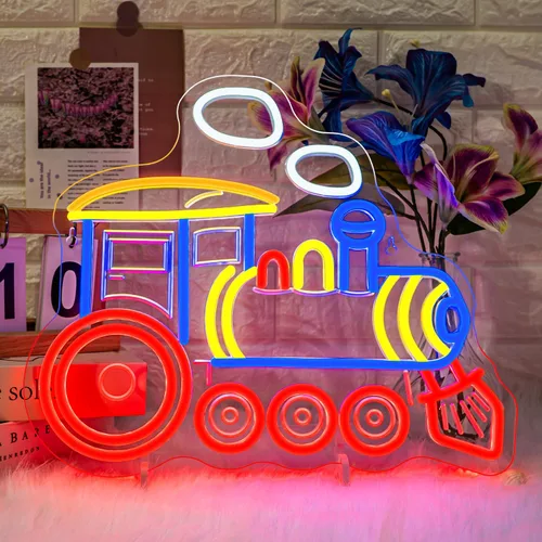 Vista 9 de Ineonlife Letreros de neón de alienígena verde, divertidos letreros de neón de gato alienígena para cueva de hombres, luz LED, decoración de arte
