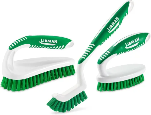 Vista 10 de Libman - Kit de cepillo para botellas y platos, cepillos de limpieza para uso en cocina, cepillo para pajilla, cepillos para fregar platos, cepillo
