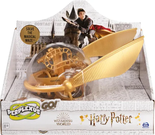 Vista 2 de Spin Master Games, Perplexus - Pelota de rompecabezas 3D de Harry Potter, juguetes sensoriales de laberinto de gravedad, juguetes de Harry Potter