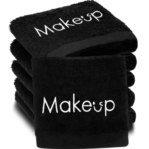 Vista 8 de Shimeyao Paños de maquillaje de 13 x 13 pulgadas, toallas de maquillaje reutilizables, paños desmaquillantes, toallas de limpieza facial, toallas