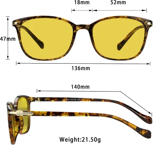 Vista 3 de LifeArt - Gafas de sol polarizadas para hombre y mujer