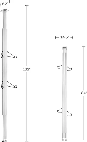 Vista 6 de 2024 RAD Cycle - Soporte para bicicleta (aluminio, para 2 bicicletas)