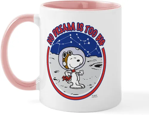 Vista 15 de CafePress Crabby Snoopy - Taza de café de cerámica (11 oz)