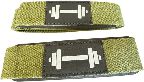 Vista 2 de Correas profesionales de levantamiento de pesas para culturismo, levantamiento de potencia, entrenamiento de fuerza, entrenamiento de gimnasio