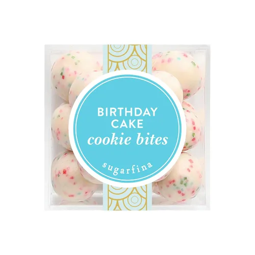 Vista 5 de Sugarfina Galletas de cumpleaños pequeño para caramelos, bocadillos de chocolate, 2.2 onzas, 6