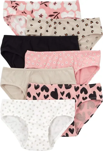 Vista 4 de Carter's Ropa interior para niñas, paquete de 7 piezas Bailarina