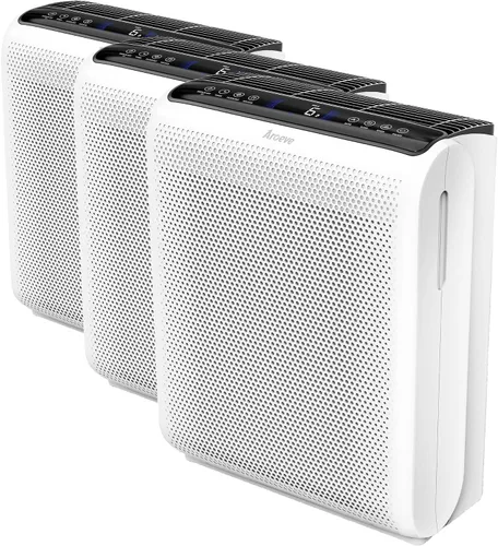 Vista 10 de AROEVE MK07 - Purificadores de aire para dormitorio, hogar, habitación grande de hasta 1504 pies cuadrados, filtro de 5 capas para alergias al