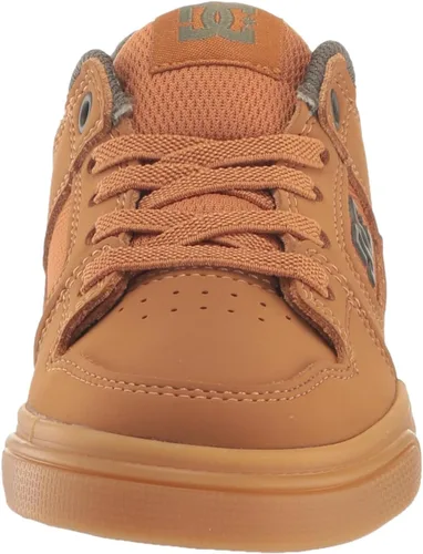Vista 2 de DC Zapato de patinaje unisex con cordones elásticos puros para niño