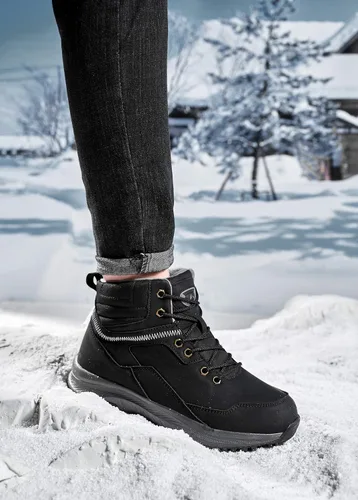 Vista 6 de UPSOLO Mens Waterproof Winter Boots