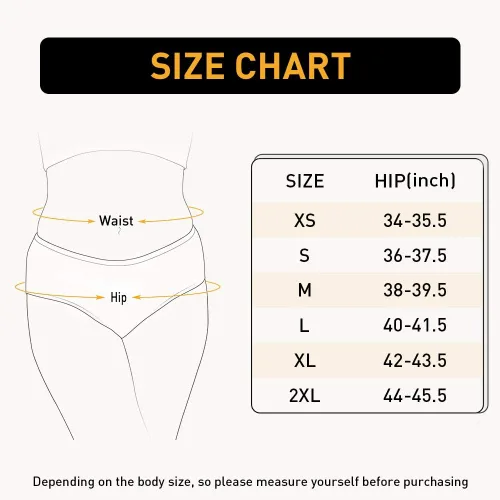 Vista 6 de INNERSY - Calzones de algodón con estilo hipster para mujer, disponible en tallas normales y tallas grandes, paquete de 6