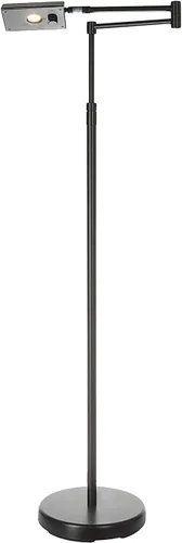 Vista 2 de Lite Source LÁMPARA DE Piso LED, Bronce Oscuro, Tipo LED SMD 10W LS-960LED/DBRZ