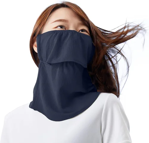 Vista 17 de YAKeNU UV CUT MASK Máscara de protección solar UV para cara y cuello "Yake-nu Standard