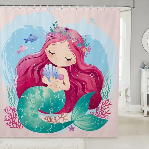 Vista 18 de Butterfly Shower Curtain Bohemian Bathroom Shower Curtain Set for Kids Adult Sun Moon Bath Curtain Yellow Butterfly Waterproof Curtains Room Decor