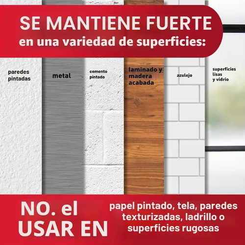Vista 4 de Ganchos de utilidad Command Replacement Strips, Holds up to 3 lb, Damage Free Wall Hanging, Re-Hang Medium Hooks for Home Decor and Wall Decor
