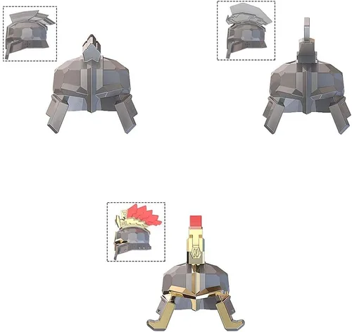 Vista 6 de ALiquid Juego de armas de minifiguras personalizadas, juego de armas personalizadas para minifiguras, juego de armas de soldado enano medieval