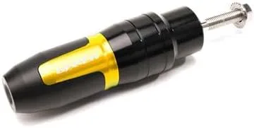 Vista 19 de TEMKIN W para Suzuki Gixxer SF250 Sf 250 SF250 150 125 SF motocicleta CNC Accesorios protección contra caídas Deslizador de escape deslizante B Negro