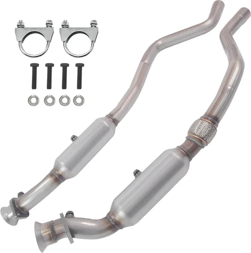Vista 12 de Catalizador compatible con Cadillac SRX 2004-2007, Cadillac STS 2005-2007 3.6L V6 ambos lados