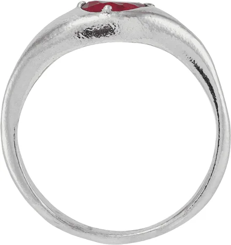 Vista 3 de Silpada Anillo de rubí con diseño de laboratorio en plata de ley Plata de ley rubí